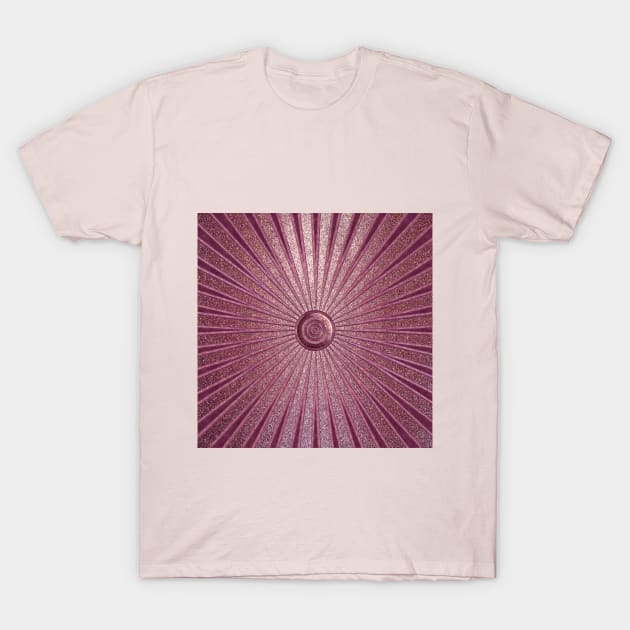 pink geometric design - retro circus T-Shirt by designsbyxarah